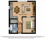 Floorplan of Dellfield Court, Stopsley, Luton, Bedfordshire, LU2 8JJ