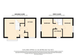 Floorplan of Ellenhall Close, Biscot Mill, Luton, Bedfordshire, LU3 1XH