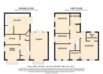 Floorplan of Lower Hazeldines, Marston Moretaine, Bedfordshire, MK43 0TF